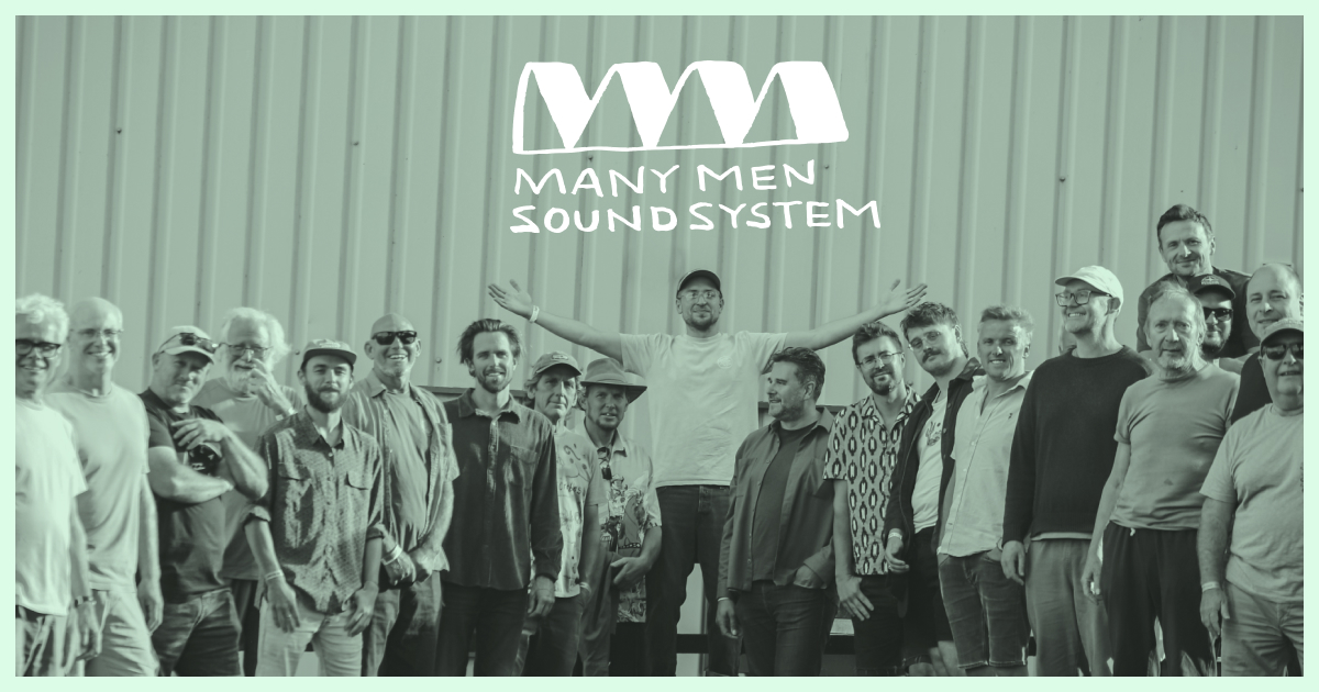 Many Men Soundsystem | Cornwall's biggest boy band